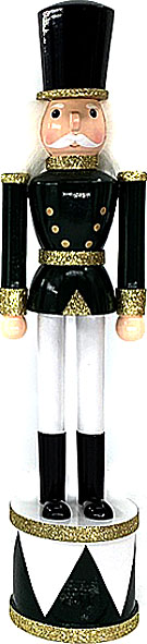 καρυοθραύστης ξύλινος - μαύρο 38εκ. 1τεμ.  ΚΩΔ. 0165