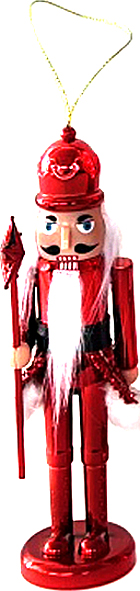 καρυοθραύστης πλαστικός - κόκκινο 17εκ.  ΚΩΔ. 0176