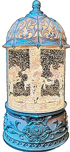 Χριστουγεννιάτικο διακοσμητικό με μουσική 11,4Χ11,4Χ21  ΚΩΔ. PET-0020