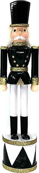 καρυοθραύστης ξύλινος - μαύρο 38εκ. 1τεμ.  ΚΩΔ. 0165