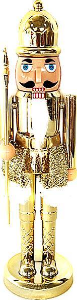 καρυοθραύστης πλαστικός - χρυσό 28εκ.  ΚΩΔ. 0185