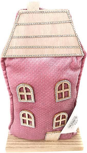 Χριστουγεννιάτικο υφασμάτινο με στρας 16Χ6Χ29εκ.  ΚΩΔ. PET-0084