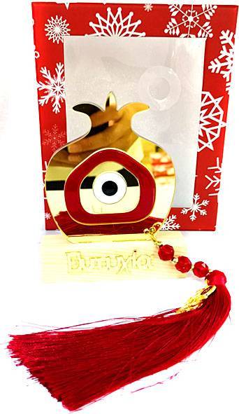 Χριστουγεννιάτικο γούρι γυάλινο  ΚΩΔ. PET-0341