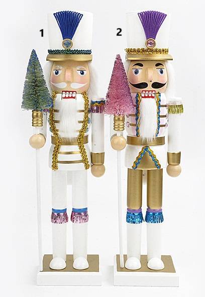 καρυοθραύστης ξύλινος - άσπρο 38εκ. 1τεμ.  ΚΩΔ. 0163