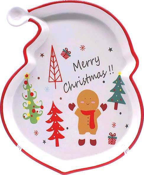 Χριστουγεννιάτικη πιατέλα 23X19cm  ΚΩΔ. PET-0119