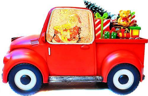 Χριστουγεννιάτικο διακοσμητικό με μουσική 22Χ9,5Χ12,5εκ.  ΚΩΔ. PET-0021