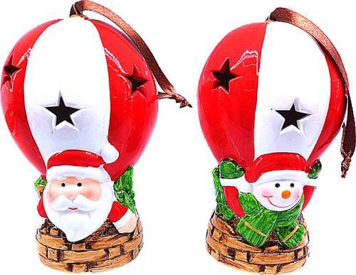 Χριστουγεννιάτικο διακοσμητικό 7,5Χ7,5Χ12cm  ΚΩΔ. PET-0129