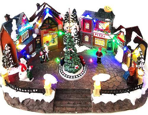 Χριστουγεννιάτικο διακοσμητικό με μουσική 36Χ22Χ18εκ.  ΚΩΔ. PET-0030