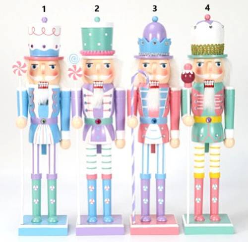 καρυοθραύστης ξύλινος - παστέλ 18εκ. 1τεμ.  ΚΩΔ. 0139