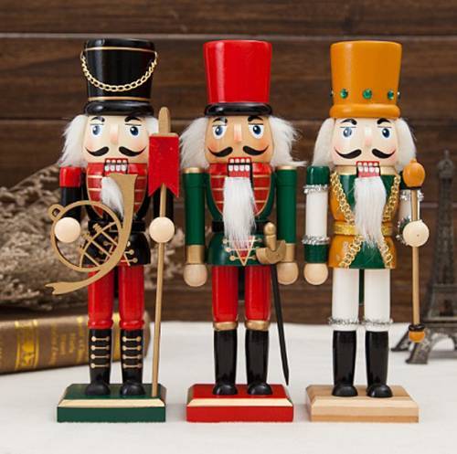 καρυοθραύστης ξύλινος - μαύρο/πράσινο/πορτοκαλί 25εκ. 1τεμ.  ΚΩΔ. 0151