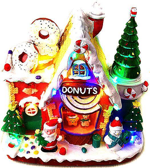 Χριστουγεννιάτικο διακοσμητικό με μουσική 22Χ22Χ11εκ.  ΚΩΔ. PET-0028