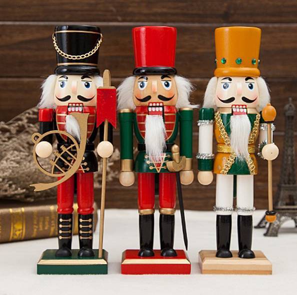 καρυοθραύστης ξύλινος - μαύρο/πράσινο/πορτοκαλί 25εκ. 1τεμ.  ΚΩΔ. 0151