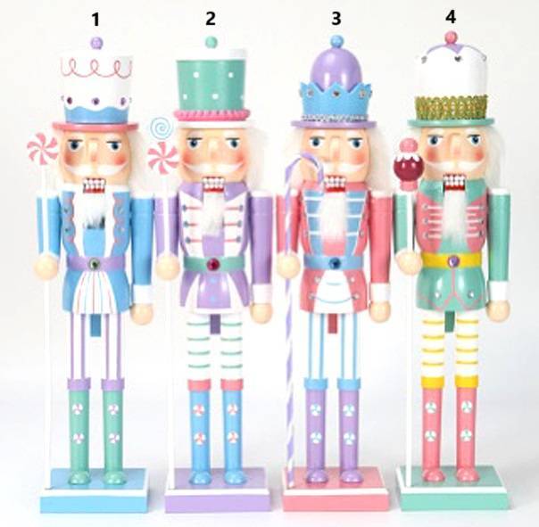 καρυοθραύστης ξύλινος - παστέλ 18εκ. 1τεμ.  ΚΩΔ. 0139