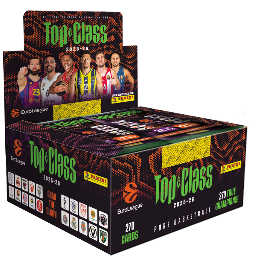 Euroleague Top Class 2026 Κάρτες Spesial Panini 10 τεμ.