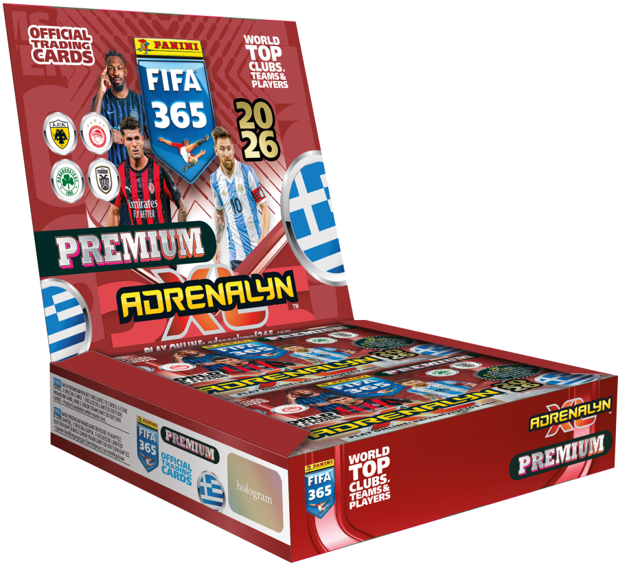 Fifa 365 2026  Adren.Premium  Κάρτες Disp. 10 τμ Panini