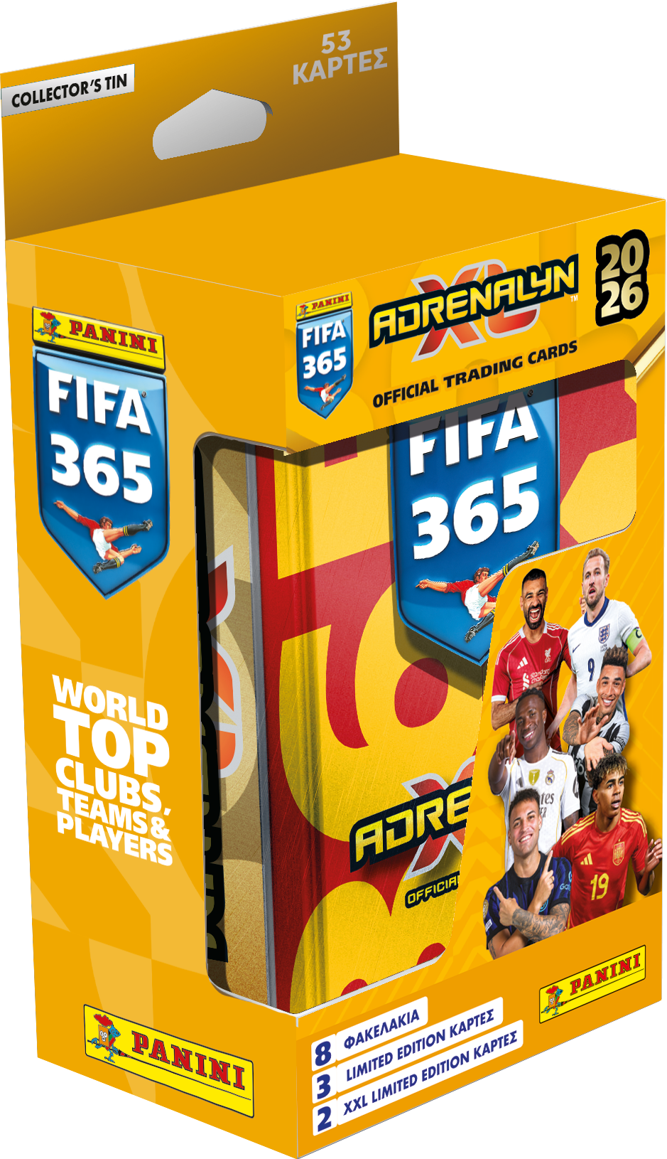 Fifa 365 2026  Adren. Metal Classic Tin Panini