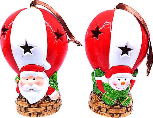 Χριστουγεννιάτικο διακοσμητικό 7,5Χ7,5Χ12cm  ΚΩΔ. PET-0129