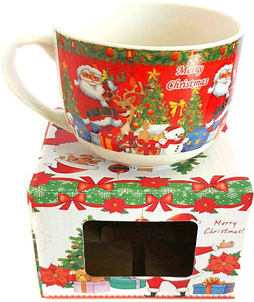 Χριστουγεννιάτικη κούπα 1τεμ.  ΚΩΔ. PET-0374