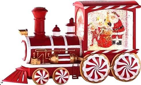 Χριστουγεννιάτικο διακοσμητικό με μουσική 29,5Χ9,3Χ15εκ.  ΚΩΔ. PET-0013