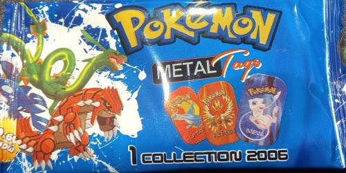 Φακελάκι με μεταλλικές τάπες  POKEMON