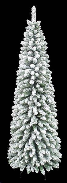 Χριστουγεννιάτικο Δέντρο Χιονισμένο SLIM - 240εκ.
