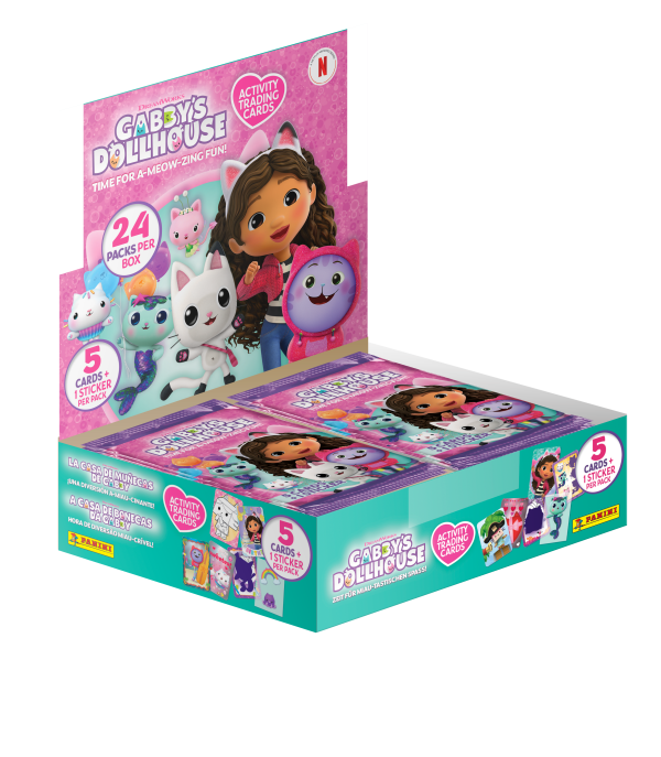 Gabby's Dollhouse Κάρτες Panini 24τεμ