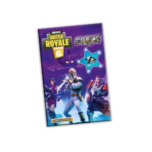 Φακελάκι με μεταλλικές, μαγνητικές τάπες METAL TAGS  FORTNITE EXTREME