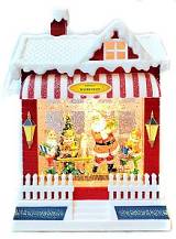 Χριστουγεννιάτικο διακοσμητικό με μουσική 17,5Χ9,3Χ25,5εκ.  ΚΩΔ. PET-0012