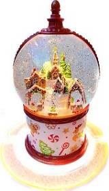 Χριστουγεννιάτικο διακοσμητικό με μουσική 15,5Χ15,2Χ26,2εκ.  ΚΩΔ. PET-0011