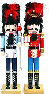 καρυοθραύστης ξύλινος - γαλάζιο/κόκκινο 38εκ. 1τεμ.  ΚΩΔ. 0145