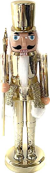 καρυοθραύστης πλαστικός - χρυσό 80εκ.  ΚΩΔ. 0211