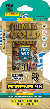 Fifa 365 2026  Adren. Premium Gold Blister Panini